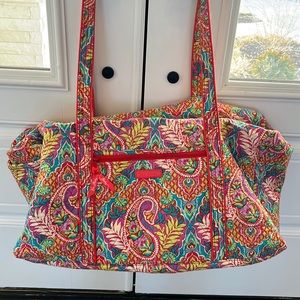 Large Vera Bradley Travel Duffle